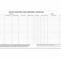 ENTRY CONTROL BOOKS
