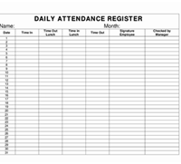 STAFF REGISTER