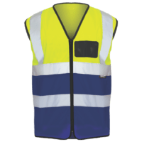 Reflective Vest - Yellow/Blue